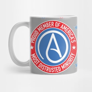 Atheism Atheist Symbol Religion Humor graphic print Mug